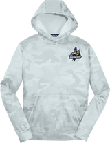 Mon Valley Thunder Youth Sport-Wick CamoHex Fleece Hooded Pullover