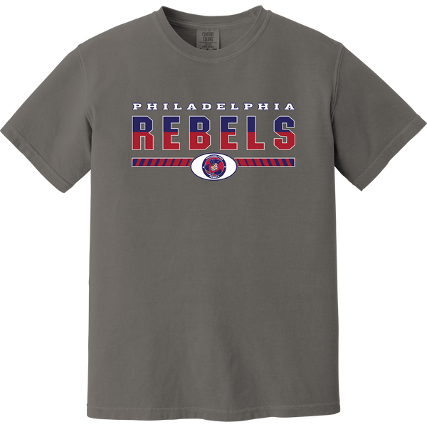 Philadelphia Rebels Heavyweight Ring Spun Tee