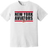 NY Aviators Heavyweight Ring Spun Tee