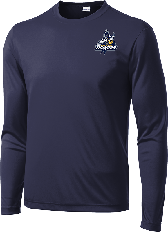 Mon Valley Thunder Long Sleeve PosiCharge Competitor Tee