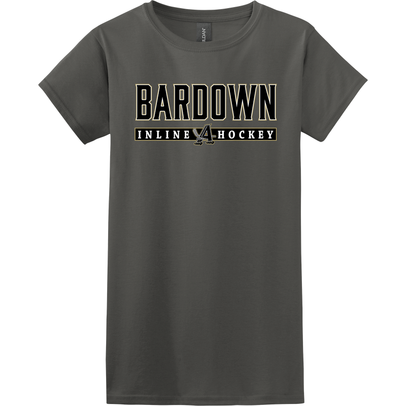 BarDown Inline Hockey Softstyle Ladies T-Shirt