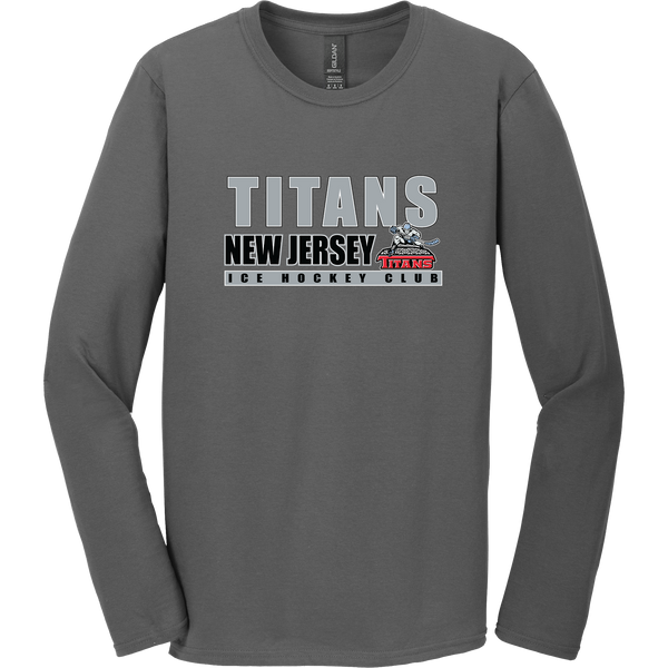 NJ Titans Softstyle Long Sleeve T-Shirt