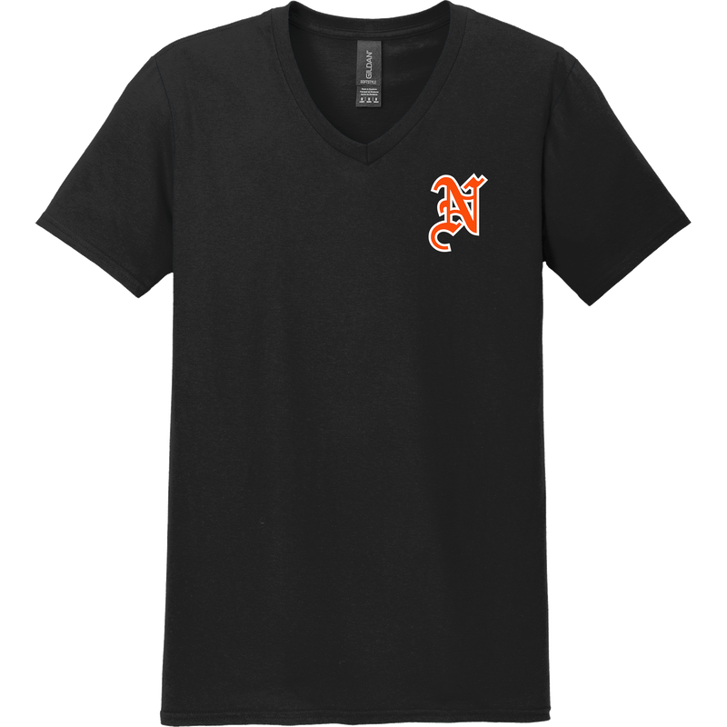 Midd North Hockey Softstyle V-Neck T-Shirt