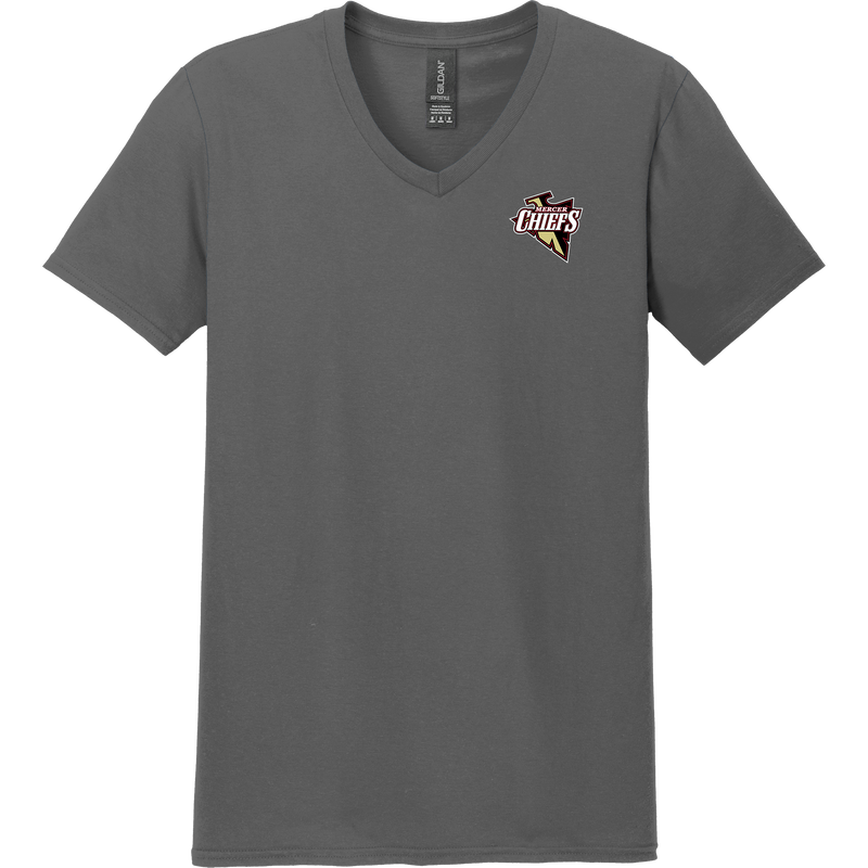 Mercer Chiefs Softstyle V-Neck T-Shirt