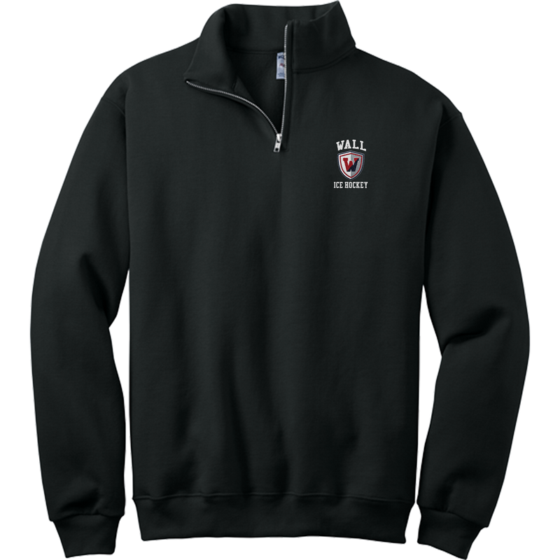 Wall Hockey NuBlend 1/4-Zip Cadet Collar Sweatshirt