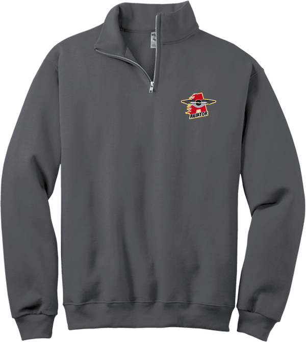 NY Aviators NuBlend 1/4-Zip Cadet Collar Sweatshirt