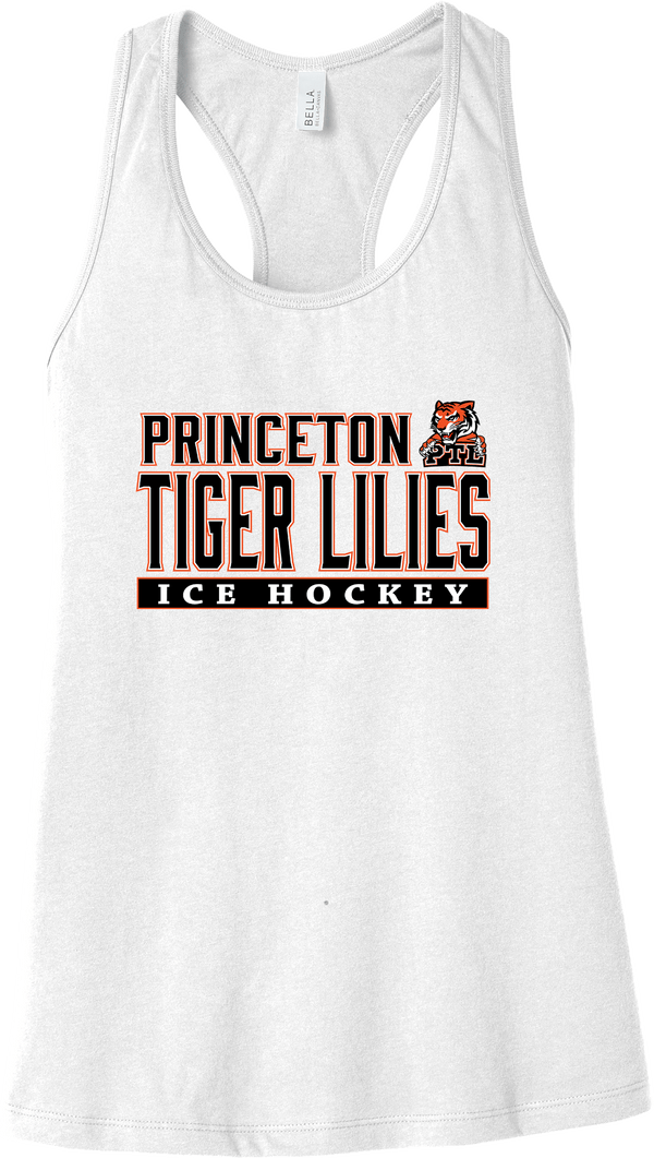 Princeton Tiger Lilies Womens Jersey Racerback Tank