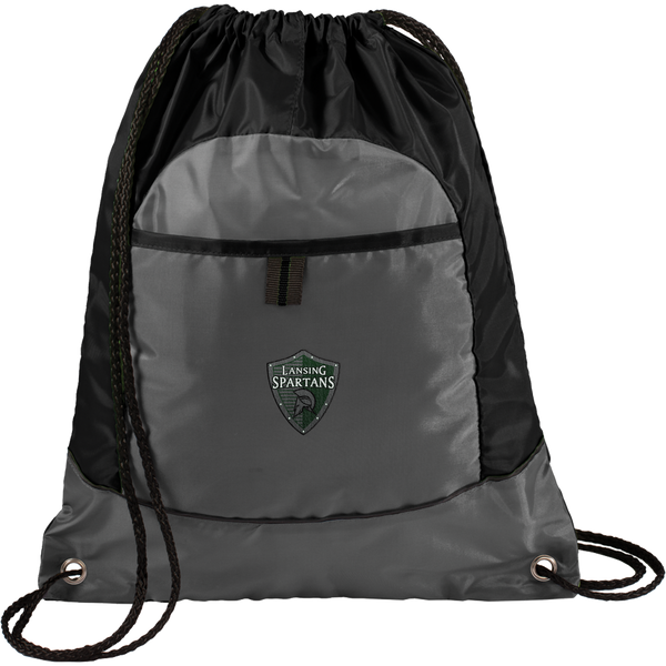 Lansing Spartans Pocket Cinch Pack