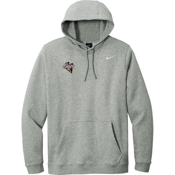 Mercer Chiefs Nike Club Fleece Pullover Hoodie