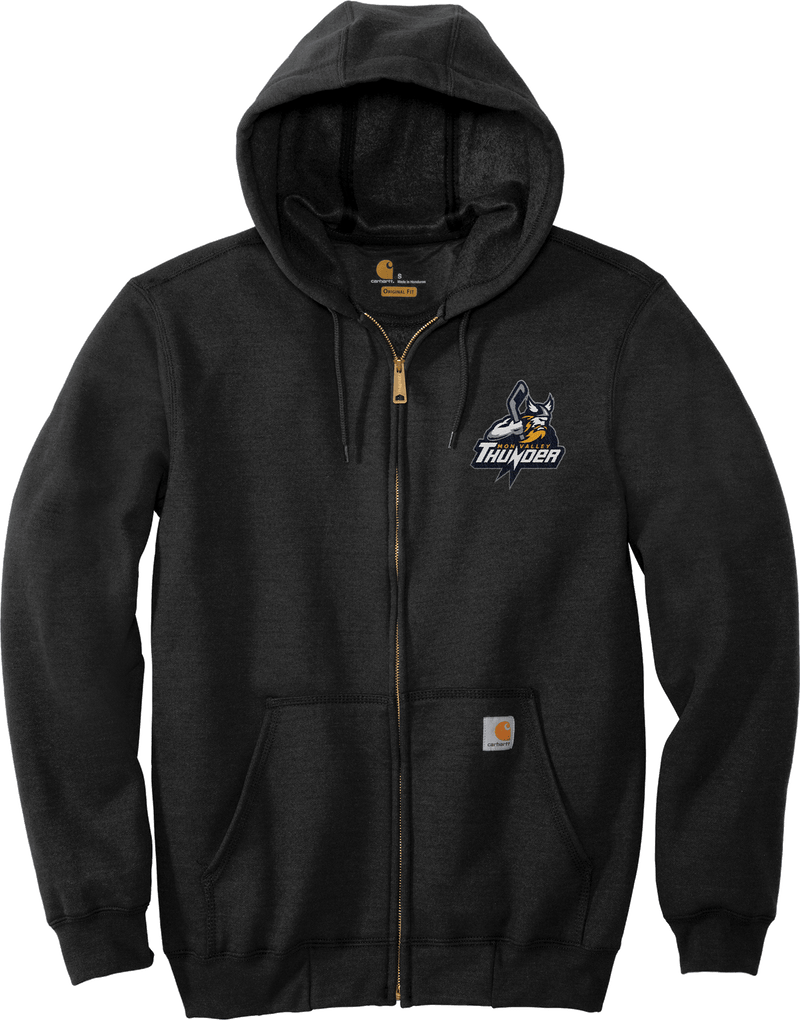 Mon Valley Thunder Carhartt Midweight Hooded Zip-Front Sweatshirt