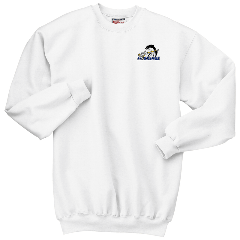 Mid-State Mustangs Ultimate Cotton - Crewneck Sweatshirt