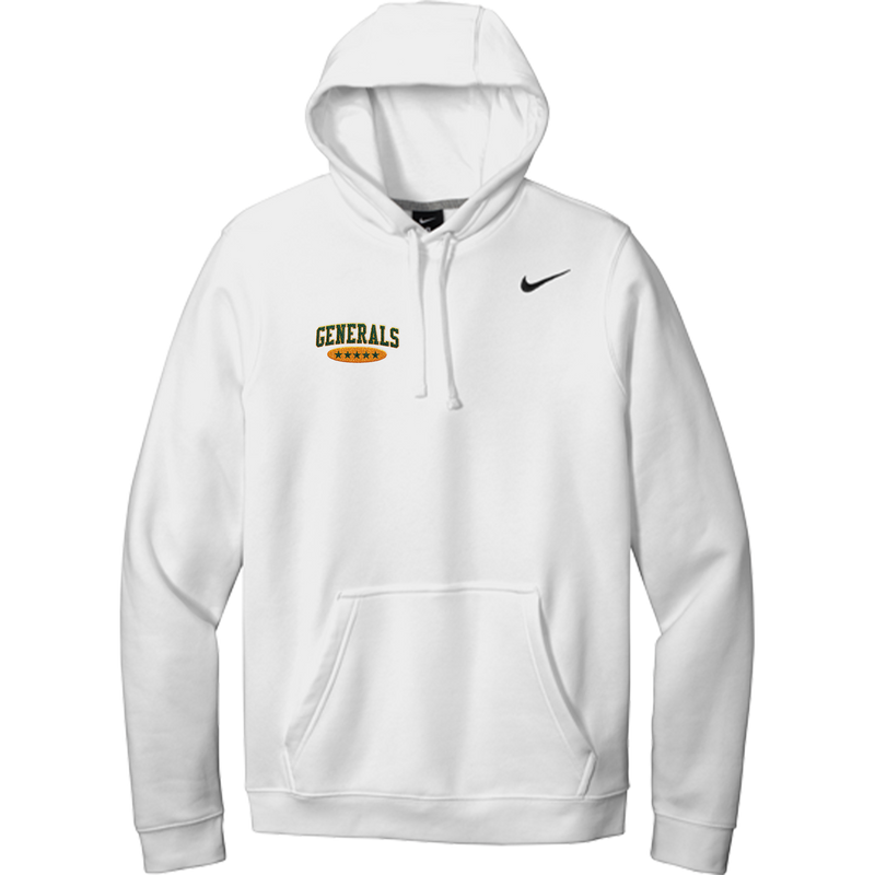 Red Bank Generals Nike Club Fleece Pullover Hoodie