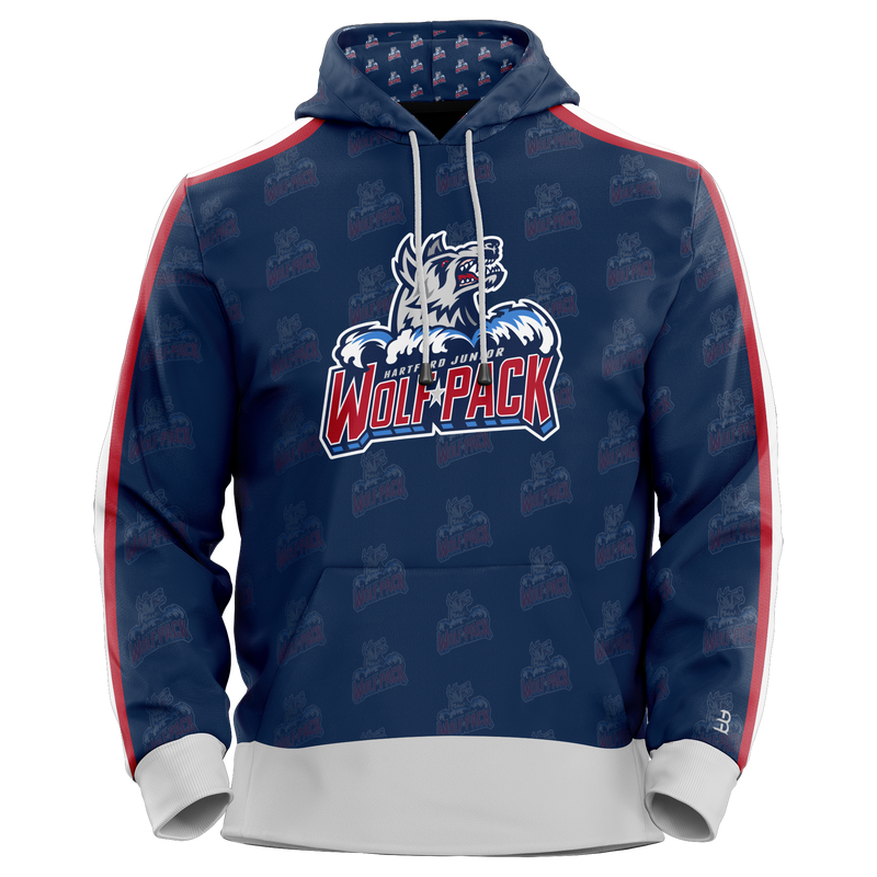 Hartford Jr. Wolfpack Youth Sublimated Hoodie