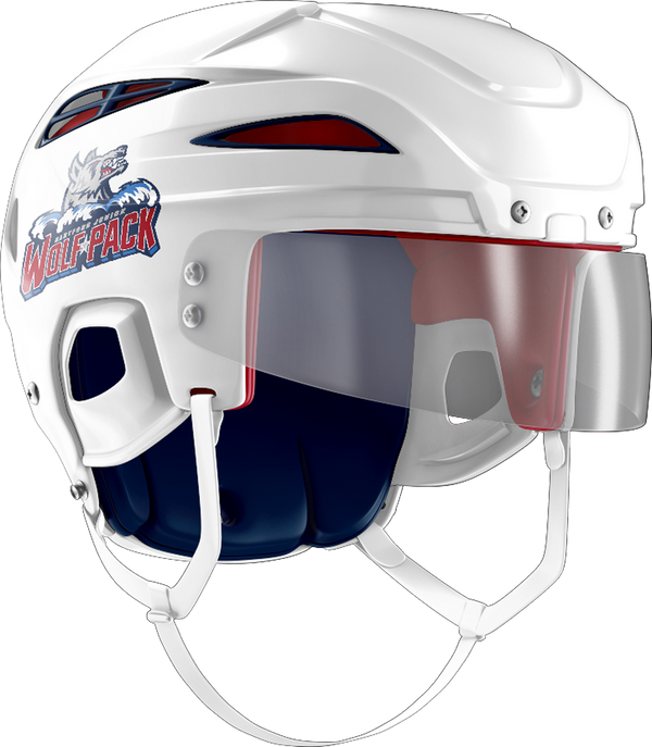 Hartford Jr. Wolfpack Helmet Stickers