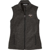 Mercer Chiefs Ladies Sweater Fleece Vest