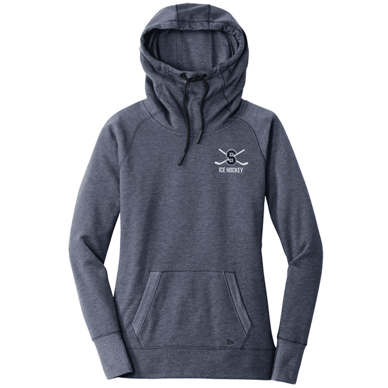 Midd South Hockey New Era Ladies Tri-Blend Fleece Pullover Hoodie