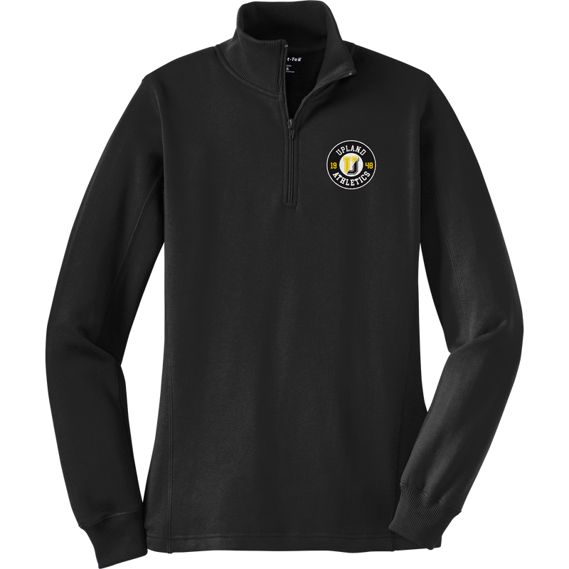 Upland Country Day School Ladies 1/4-Zip Sweatshirt