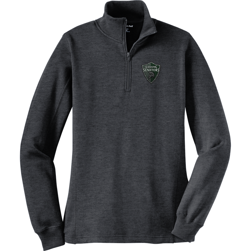 Lansing Senators Ladies 1/4-Zip Sweatshirt