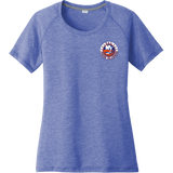 PAL Jr. Islanders Ladies PosiCharge Tri-Blend Wicking Scoop Neck Raglan Tee