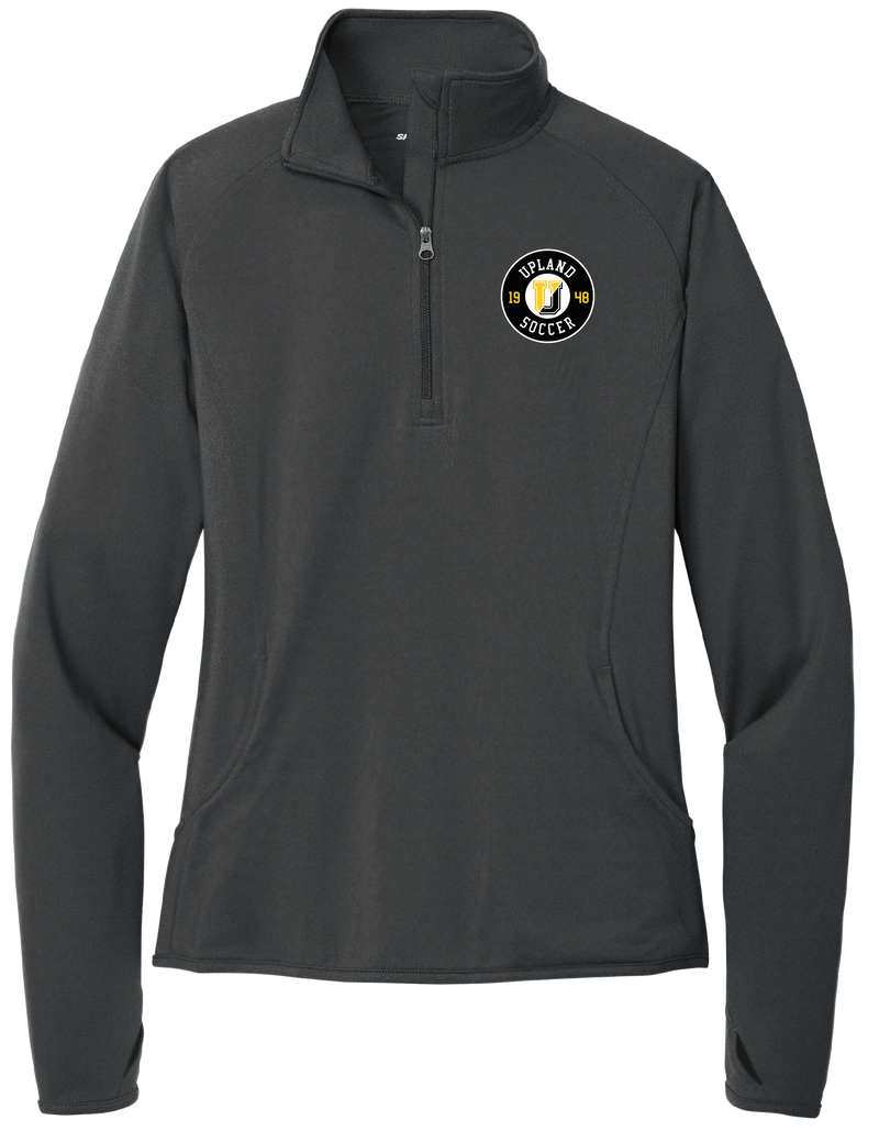 Upland Soccer Ladies Sport-Wick Stretch 1/4-Zip Pullover