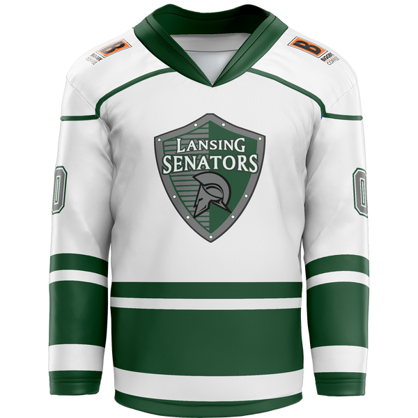 Lansing Senators Adult Player Reversible Sublimated Jersey