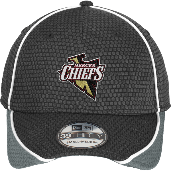 Mercer Chiefs New Era Hex Mesh Cap