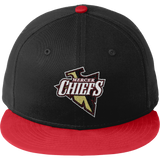 Mercer Chiefs New Era Flat Bill Snapback Cap