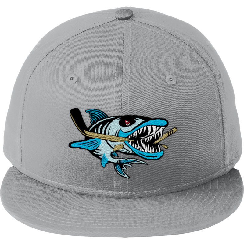 Boca Barracudas New Era Flat Bill Snapback Cap