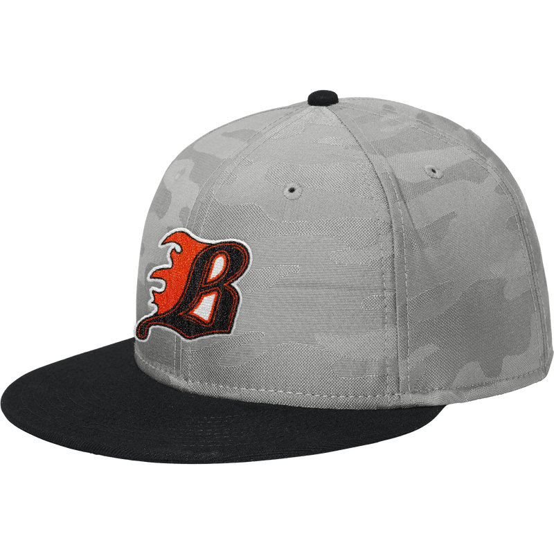 Philadelphia Blazers New Era Camo Flat Bill Snapback Cap