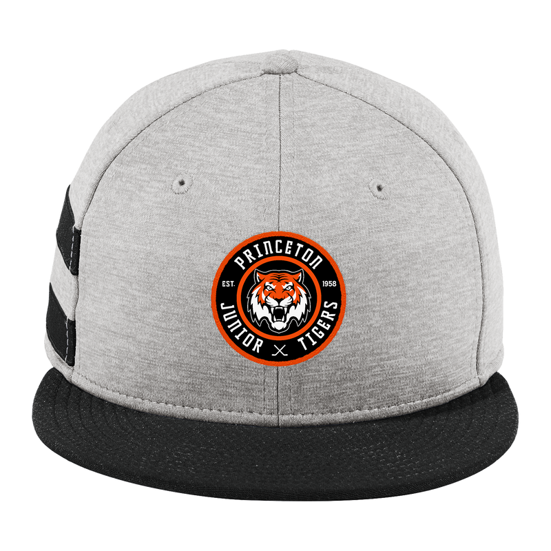 Princeton Jr. Tigers New Era Shadow Heather Striped Flat Bill Snapback Cap