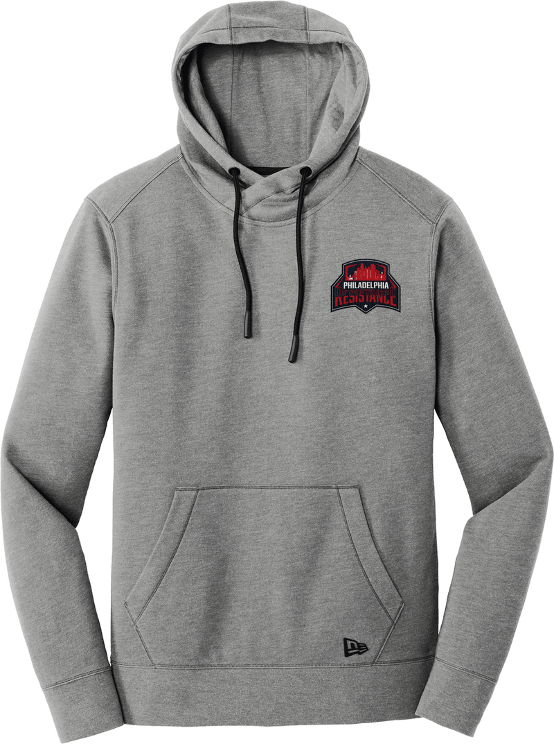 Philadelphia Resistance New Era Tri-Blend Fleece Pullover Hoodie