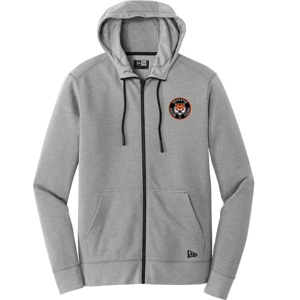 Princeton Jr. Tigers New Era Tri-Blend Fleece Full-Zip Hoodie