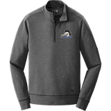 Mid-State Mustangs New Era Tri-Blend Fleece 1/4-Zip Pullover