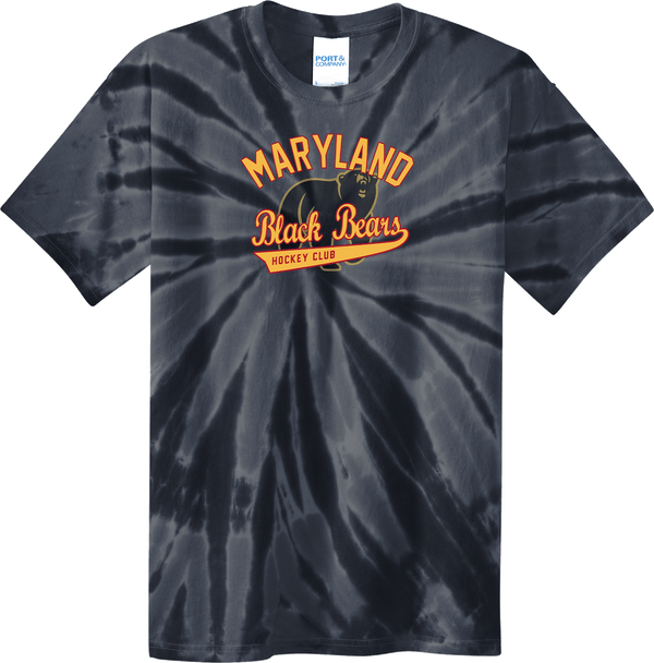 Maryland Black Bears Youth Tie-Dye Tee