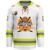 Philly Fire Goalie Sublimated Jersey - White