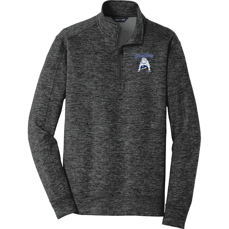 Chicago Bulldogs PosiCharge Electric Heather Fleece 1/4-Zip Pullover