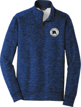 Aspen Aviators PosiCharge Electric Heather Fleece 1/4-Zip Pullover