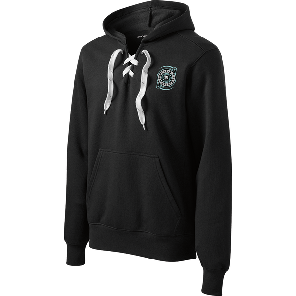 Brooklyn Aviators Lace Up Pullover Hooded Sweatshirt