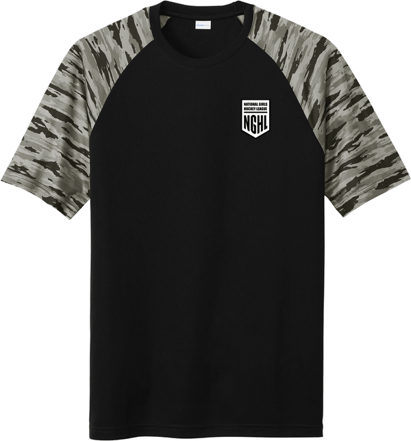 NGHL Drift Camo Colorblock Tee