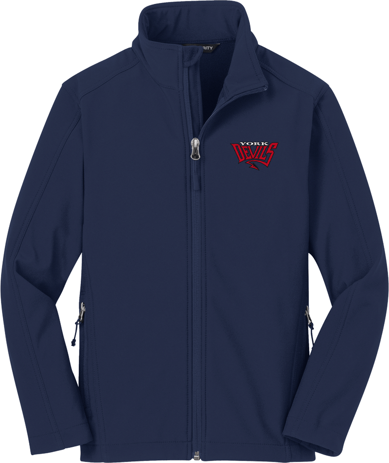 York Devils Youth Core Soft Shell Jacket