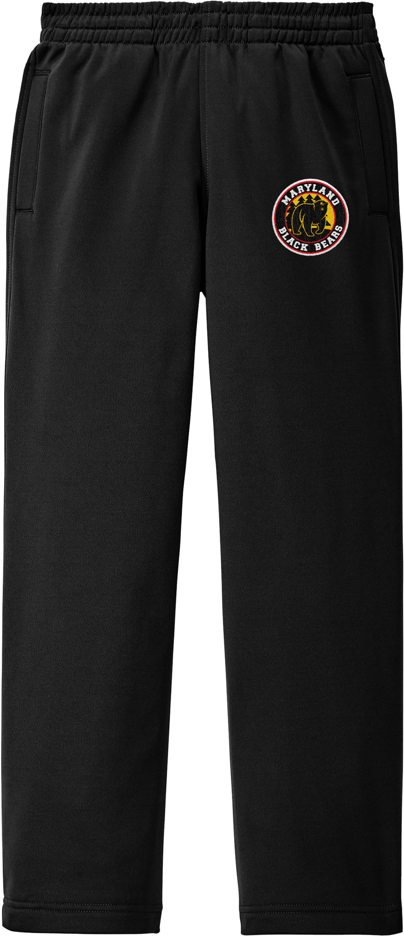 Maryland Black Bears Youth Sport-Wick Fleece Pant