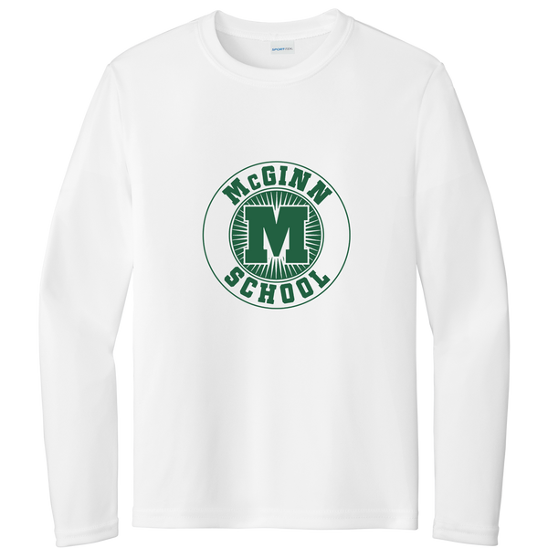 McGinn Elementary Youth Long Sleeve PosiCharge Competitor Tee