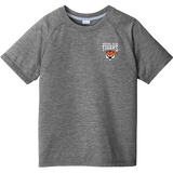 Princeton Jr. Tigers Youth PosiCharge Tri-Blend Wicking Raglan Tee