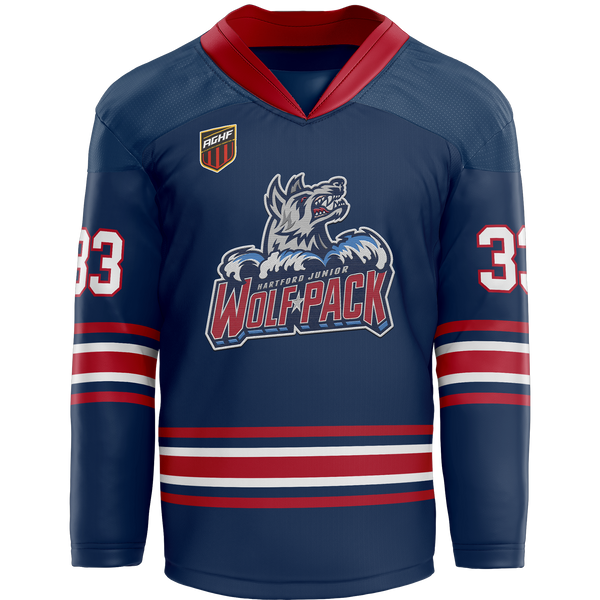 AGHF Hartford Jr. Wolfpack Youth Player Hybrid Jersey