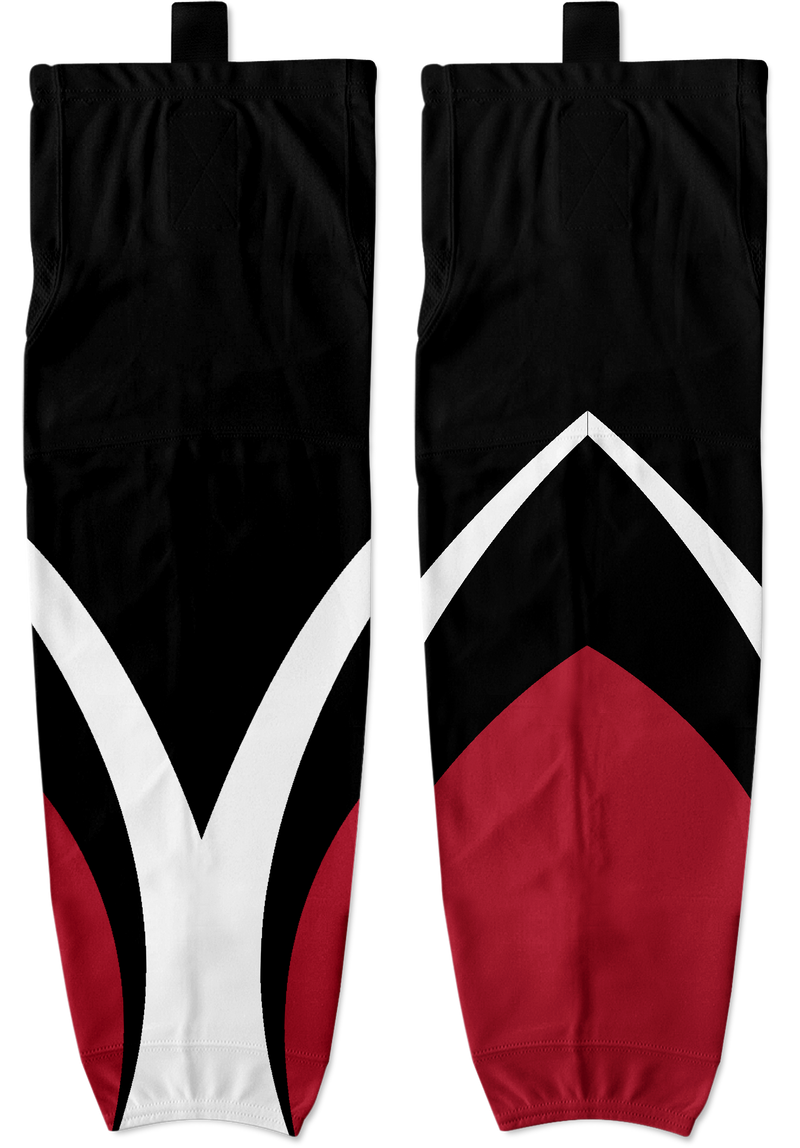 Mercer Alternate Black Sublimated Tech Socks